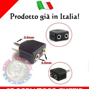 Sdoppiatore Cuffie Jack 3